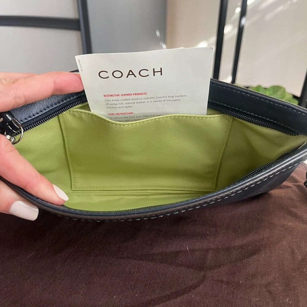 Coach wristlets. Patent leather (one red one blue) - Picture 3 of 4